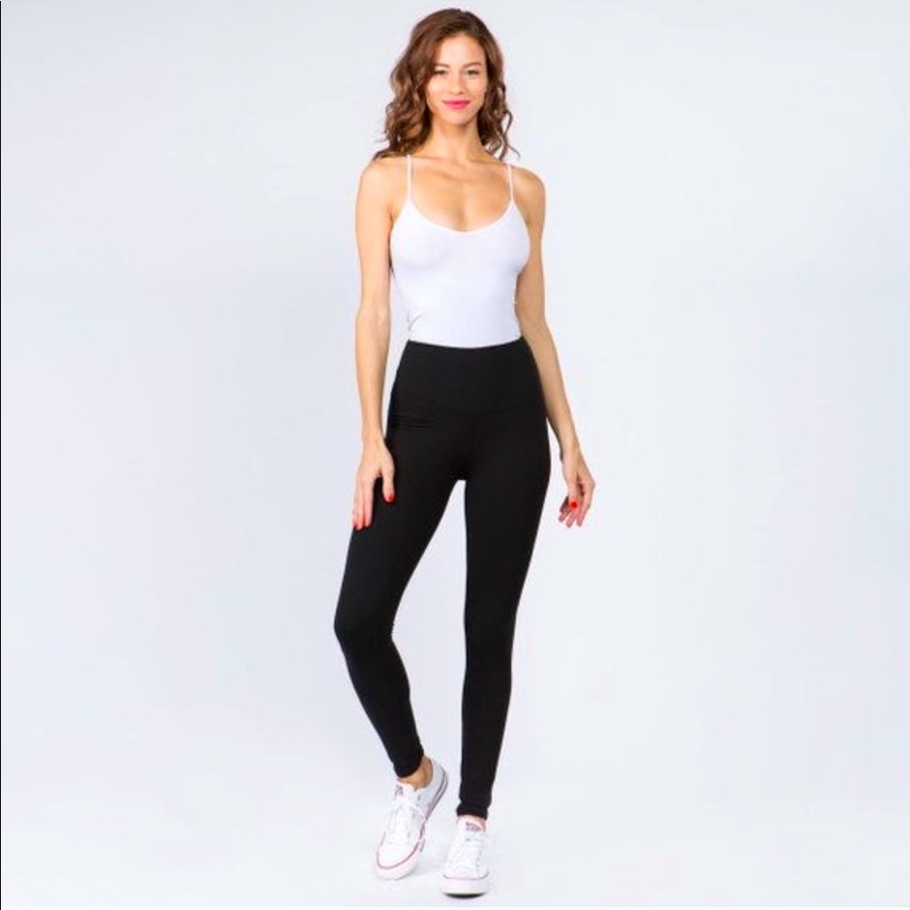 Black 5” High Waisted Leggings
